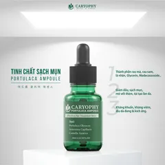 Serum Giảm Mụn Mờ Thâm Caryophy 30ml - Giúp Se Lỗ Chân Lông, Dưỡng Ẩm Da, An Toàn Cho Da Nhạy Cảm
