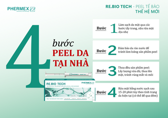 Peel Tế Bào Thế Hệ Mới Caryophy PHERMEX - Tẩy Da Chết Siêu Hiệu Quả, Chống Nám, Dưỡng Ẩm, Phù Hợp Mọi Loại Da