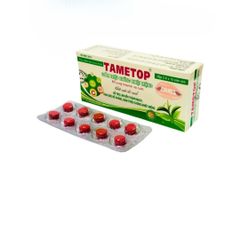 Viên Uống TAMETOP Tâm Việt - Hỗ Trợ Tăng Đề Kháng và Giảm Nhiệt Miệng - Hộp 30 Viên Bổ Sung Vitamin C, Rutin Cho Gia Đình