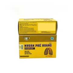 Siro Nhuận Phế Hoàng Kingphar Ít Đường - Hỗ Trợ Giảm Đau Họng & Ho Kéo Dài - Hộp 20 Ống X5ml