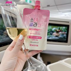 Nước Uống Bổ Sung Girl Collagen Hàn Quốc - Hỗ Trợ Làm Đẹp Da, Dưỡng Ẩm Mịn Màng, Hộp 10 Túi x 100ml - Nana Shop