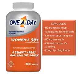 Vitamin Tổng Hợp One A Day Woman 50+ - 300 Viên Bảo Vệ Sức Khỏe Phụ Nữ Trên 50 Tuổi Tại Mỹ