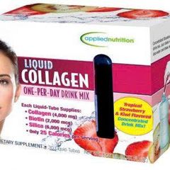 Nước Uống Liquid Collagen Applied Nutrition 30 Ống - Giải Pháp Dinh Dưỡng Tăng Cường Da, Tóc, Móng Khỏe Mạnh Từ Mỹ