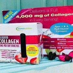Nước Uống Liquid Collagen Applied Nutrition 30 Ống - Giải Pháp Dinh Dưỡng Tăng Cường Da, Tóc, Móng Khỏe Mạnh Từ Mỹ
