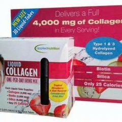 Nước Uống Liquid Collagen Applied Nutrition 30 Ống - Giải Pháp Dinh Dưỡng Tăng Cường Da, Tóc, Móng Khỏe Mạnh Từ Mỹ