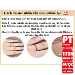 Nhẫn Nam Titan Cao Cấp - Thiết Kế Hiện Đại, Chống Gỉ, Không Kích Ứng, Phong Cách Mạnh Mẽ, Quà Tặng Đặc Biệt