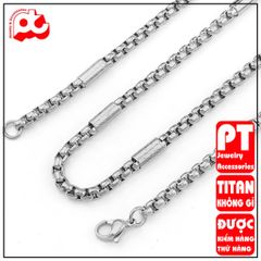 Dây Chuyền Titan Nam Cao Cấp Thời Trang - Phong Cách Mạnh Mẽ, Đẳng Cấp, An Toàn, Không Gỉ, Quà Tặng Ý Nghĩa