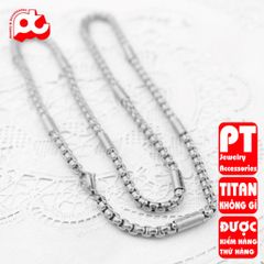 Dây Chuyền Titan Nam Cao Cấp Thời Trang - Phong Cách Mạnh Mẽ, Đẳng Cấp, An Toàn, Không Gỉ, Quà Tặng Ý Nghĩa