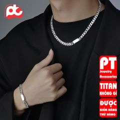 Dây Chuyền Titan Cao Cấp Nam Nữ - Phong Cách Mạnh Mẽ, Đẳng Cấp, Chất Liệu Chống Gỉ, Quà Tặng Thời Trang Ý Nghĩa