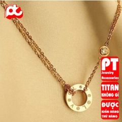 Dây Chuyền Nữ Titan Cao Cấp - Sang Trọng, Tinh Tế, Chống Gỉ - Phụ Kiện Thời Trang Độc Đáo Cho Phái Đẹp