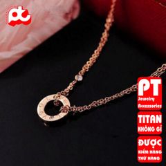 Dây Chuyền Nữ Titan Cao Cấp - Sang Trọng, Tinh Tế, Chống Gỉ - Phụ Kiện Thời Trang Độc Đáo Cho Phái Đẹp
