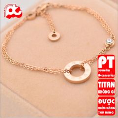 Lắc Chân Nữ Titan Cao Cấp, Thiết Kế Thanh Lịch, Chống Gỉ Không Đen - Phụ Kiện Thời Trang Đẳng Cấp Cho Mọi Phong Cách