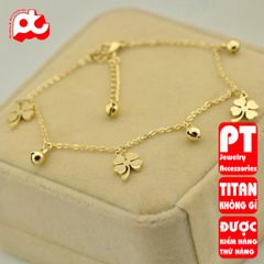 Lắc Chân Nữ Titan Cao Cấp - Thiết Kế Thanh Lịch, Chống Gỉ, An Toàn Cho Da - Phụ Kiện Thời Trang Nữ Đáng Mua