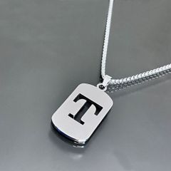 Dây Chuyền Titan Thời Trang Nam Nữ - Vòng Cổ Mặt Dây Chuyền Chữ Cái 26 Ký Tự Unisex, Xu Hướng Thời Trang 2023