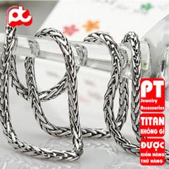 Dây Chuyền Titan Cao Cấp Nam Sang Trọng - Phong Cách Đẳng Cấp, Bền, Không Gỉ, Quà Tặng Ý Nghĩa Dành Cho Đấng Mày Râu