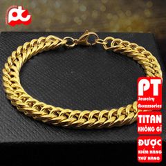Lắc Tay Nam Titan Cao Cấp - Phong Cách Mạnh Mẽ, Bền Bỉ, Không Gỉ, Phụ Kiện Thời Trang Nam, Quà Tặng Độc Đáo
