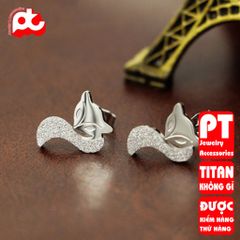 Bông Tai Nữ Titan Cao Cấp - Thanh Lịch, Sang Trọng, Chống Gỉ - Trang Sức Thời Trang Cho Phụ Nữ, Quà Tặng Ý Nghĩa