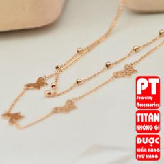 Dây Chuyền Nữ Titan Cao Cấp - Sang Trọng, Tinh Tế, Chống Gỉ Sét, Thiết Kế Nữ Tính - Phụ Kiện Thời Trang Đặc Biệt
