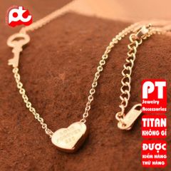 Dây Chuyền Nữ Titan Cao Cấp - Sang Trọng, Tinh Tế Chống Gỉ, Độc Đáo, Phụ Kiện Thời Trang Tuyệt Vời cho Phái Đẹp