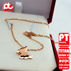 Dây Chuyền Nữ Titan Cao Cấp - Thiết Kế Tinh Tế, Sang Trọng, Chống Gỉ, An Toàn Cho Da - Phụ Kiện Thời Trang Nữ
