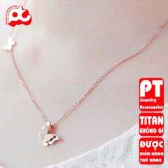 Dây Chuyền Nữ Titan Cao Cấp - Thiết Kế Tinh Tế, Sang Trọng, Chống Gỉ, An Toàn Cho Da - Phụ Kiện Thời Trang Nữ