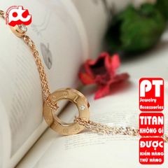 Lắc Tay Nữ Titan Cao Cấp - Sang Trọng, Thanh Lịch, Chống Gỉ - Phụ Kiện Thời Trang Hoàn Hảo Mọi Dịp