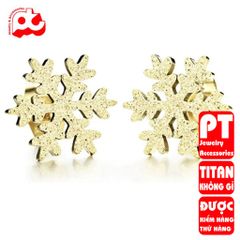 Bông Tai Nữ Titan Cao Cấp Sang Trọng - Phụ Kiện Thời Trang Thanh Lịch Không Gỉ - Quà Tặng Ý Nghĩa cho Nữ