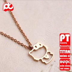 Dây Chuyền Nữ Titan Cao Cấp – Sang Trọng, Tinh Tế, Bền Bỉ, An Toàn cho Da, Phụ Kiện Thời Trang Thích Hợp Mọi Dịp