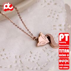 Dây Chuyền Nữ Titan Cao Cấp Sang Trọng - Phụ Kiện Thời Trang Không Gỉ, Tinh Tế Cho Phái Đẹp - Quà Tặng Ý Nghĩa