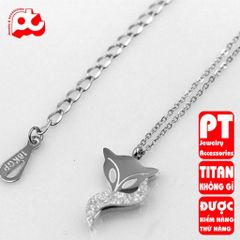 Dây Chuyền Nữ Titan Cao Cấp Sang Trọng - Phụ Kiện Thời Trang Không Gỉ, Tinh Tế Cho Phái Đẹp - Quà Tặng Ý Nghĩa