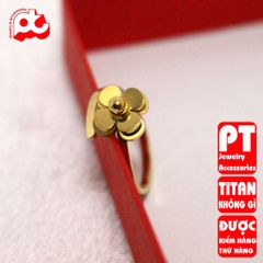 Nhẫn Nữ Titan Cao Cấp - Phong Cách Thanh Lịch, Đẳng Cấp, Chống Gỉ, Nhiều Màu Sắc - Trang Sức Thời Trang Sang Trọng cho Phụ Nữ