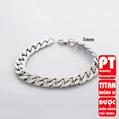 Lắc Tay Titan Cao Cấp Nam - Phụ Kiện Thời Trang Mạnh Mẽ Không Đen, Độc Đáo, An Toàn Cho Da, Quà Tặng Tuyệt Vời