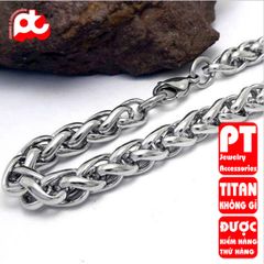 Lắc Tay Nam Titan Cao Cấp - Phụ Kiện Thời Trang Mạnh Mẽ, Bền Bỉ, Không Gỉ Sét, Đặc Biệt An Toàn Cho Da, Quà Tặng Lý Tưởng