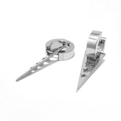 Bông tai nam 1 CHẾC inox titan thép không gỉ khoen tam giác PT Jewelry & Accessories PTBTNA130 363893