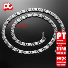 Dây Chuyền Nam Titan Thời Trang Cao Cấp - Chất Liệu Không Gỉ, Thiết Kế Mạnh Mẽ - Phụ Kiện Nam Đẳng Cấp, Quà Tặng Ý Nghĩa