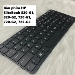 Bàn Phím HP EliteBook 820-G1, G2 & 720-G1, G2, G2 - Linh Kiện Chính Hãng, Màu Đen, Chất Lượng Cao