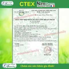 CTEX - Sirop Bổ Sung Canxi Hữu Cơ Cho Bé từ Pháp | Giúp Tăng Chiều Cao, Cải Thiện Đề Kháng và Ăn Ngon - KenPharma Chính Hãng