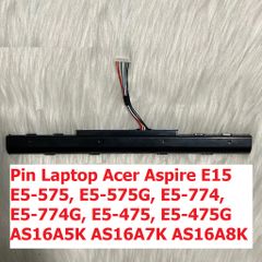 Pin Laptop Acer Aspire E15 E5-575G E5-774G - Pin Li-Polymer 11.1V 4850mAh OEM Tương Thích AS16A5K AS16A7K AS16A8K