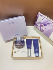 Set Kem Dưỡng Mắt Ohui Tím Age Recovery 50ml - Chăm Sóc Đặc Biệt, Giảm Nhăn, Săn Chắc Da Mắt, Tặng Kèm Sữa Rửa Mặt 45ml, Kem Mặt 20ml
