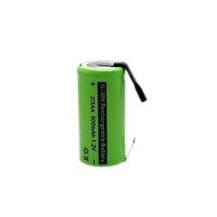 Pin Sạc 2/3AA 800mAh 1.2V NiMH/NiCd Hàn Sẵn - Thay Thế Cho Máy Cạo Râu, Tông Đơ, Máy Tăm Nước, Dụng Cụ Cầm Tay Khác