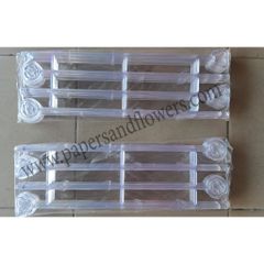 Que Ghim Kẹp Tấm Thiệp Trắng 30cm & 40cm - Bộ 48 Que & 40 Que Dùng Trang Trí Giỏ Quà & Hoa Thêm Phần Đẹp Mắt