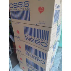 Xốp Cắm Hoa Tươi Oasis Chính Hãng Mã Lai - Thùng 20 Viên Giúp Giữ Nước Tươi Lâu, Thích Hợp Cắm Giỏ Hoa & Bình Hoa