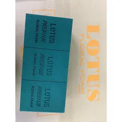 Xốp Cắm Hoa Tươi Lotus Chính Hãng Malaysia - Thùng 20 Viên Giữ Nước Tươi Lâu, Dùng Cắm Hoa, Kệ Hoa, Bán Hàng Chất Lượng Cao