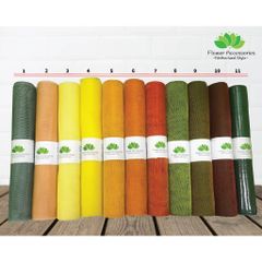 Lưới cứng trơn gói hoa 54cm x 9.1m - Phụ liệu trang trí quà tặng và bảo quản hoa tươi lâu, chất liệu Polyester cao cấp.