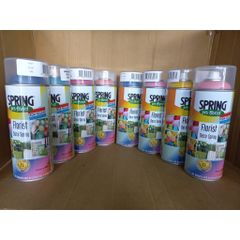 Chai Sơn Xịt Màu Hoa Tươi Spring Pro 400ml - Dùng Trang Trí Hoa Thật & Nhân Tạo Cho Nội Ngoại Thất