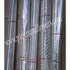 Túi Kiếng Giỏ Quà 30x40cm - 50 Cái In Hoa Văn Chấm Bi Trắng, Lý Tưởng Để Đựng Thú Nhồi Bông Hay Quà Tặng