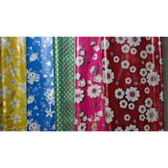 Giấy Kiếng Gói Quà Dày - 1 Xấp 100 Tờ, Mặt Bạc và Mặt In Màu, Kích Thước 50x70cm & 70x100cm, Xuất Xứ Việt Nam