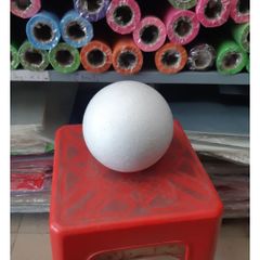 Quả Cầu Xốp 15cm - Combo 2 Trái Dùng Trang Trí Thủ Công, Cắm Hoa Cẩm Tú Cầu, Làm Ông Già Tuyết, Tiệc Cưới