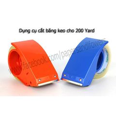 Dụng cụ cắt băng keo 5F cầm tay 200 Yard - Dao cắt và dán băng dính đa năng, gọn nhẹ, dễ sử dụng cho mọi kích cỡ cuộn băng keo