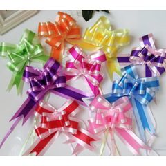 Nơ Rút Gói Quà 5cm - Bộ 10 cái Trang Trí Tiệc Cưới và Gói Quà Tết - Nơ Xinh Xắn Chất Lượng Cao